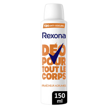 Déodorant pour tout le corps fraîcheur agrumes spray 72h REXONA 150ml