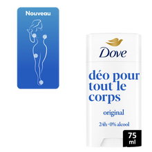 Déodorant stick DOVE pour tout le corps 75ml