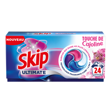 Lessive Capsules Touche de CAJOLINE Ultimate SKIP- 24 capsules