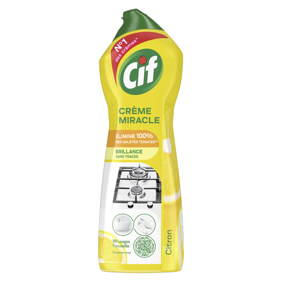 Crème citron CIF 750ml