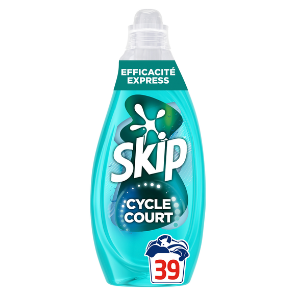Lessive Liquide Cycle Court Efficacité Express SKIP - 39 lavages