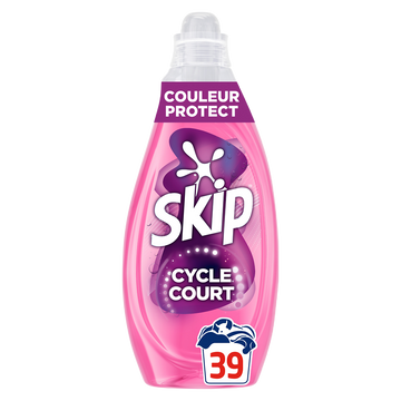 Lessive liquide Cycle Court Couleur Protect SKIP - 39 lavages