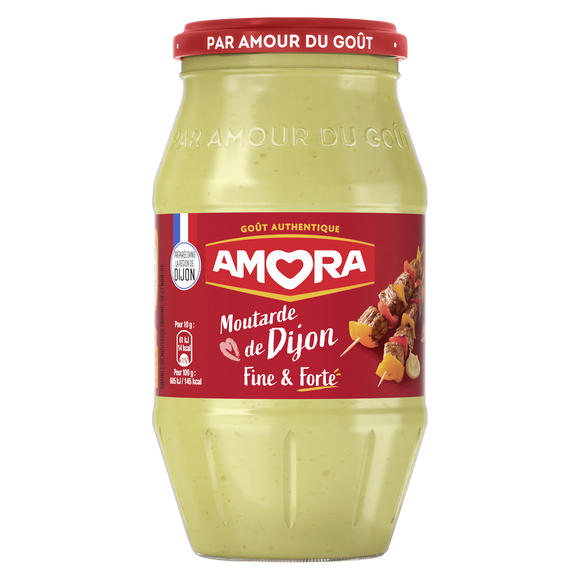Moutarde forte AMORA flacon 430g