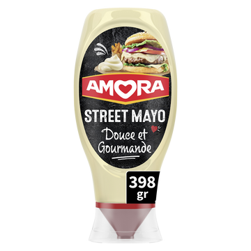Mayonnaise street mayo AMORA - Flacon souple 398g