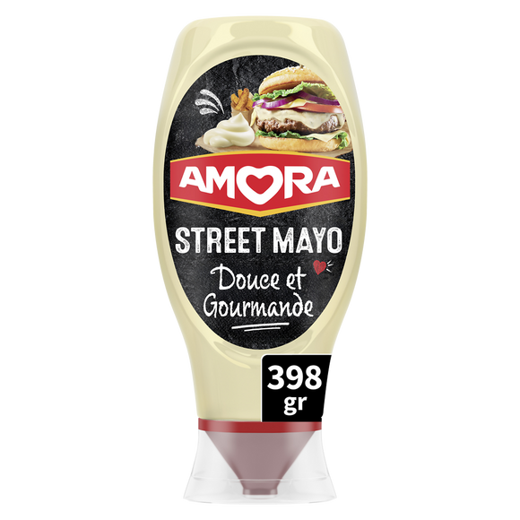 Mayonnaise street mayo AMORA - Flacon souple 398g