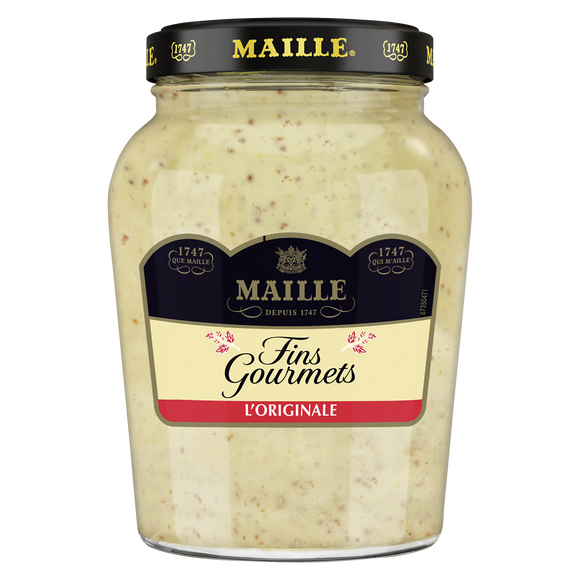 Moutarde fin gourmet MAILLE, 320g