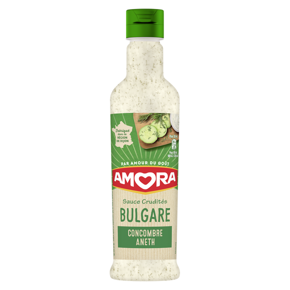 Vinaigrette sauce salade bulgare AMORA - 380g