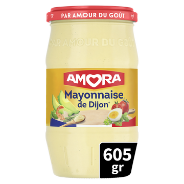 Mayonnaise de Dijon AMORA bocal 605g