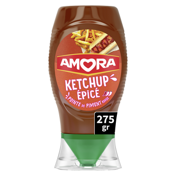 Ketchup épicé AMORA 275g