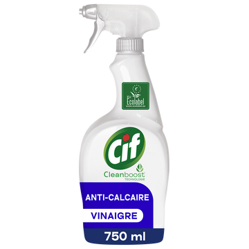 Spray nettoyant anti-calcaire universel ecolabel CIF 750ml