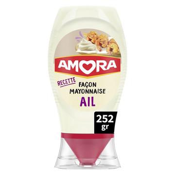 Mayonnaise à l'ail AMORA 250ml