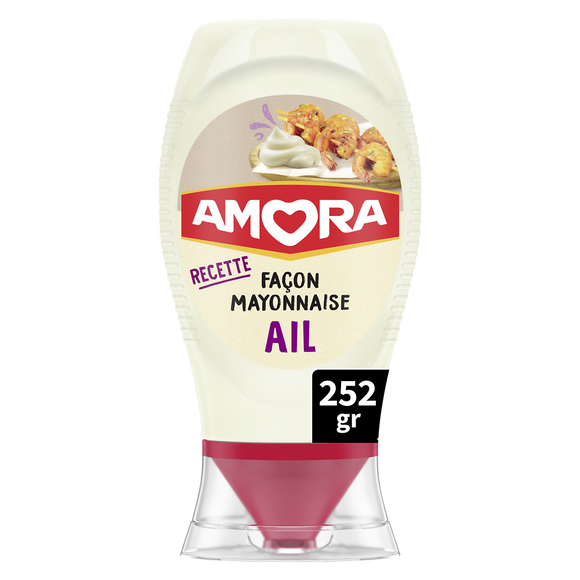 Mayonnaise à l'ail AMORA 250ml
