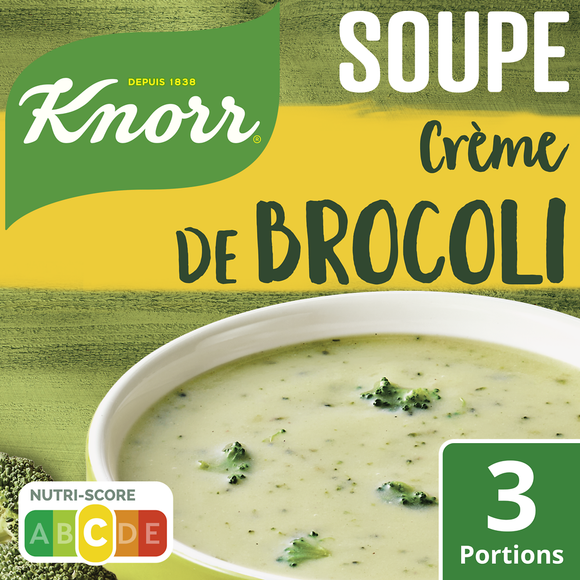 Soupe déshydratée Crème de Brocoli KNORR 3 portions