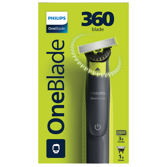 Rasoir ONE BLADE Hybrid FBOX Face 360 PHILIPS QP2724/23
