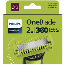 Lames de rasoir PHILIPS one blade 360 x2