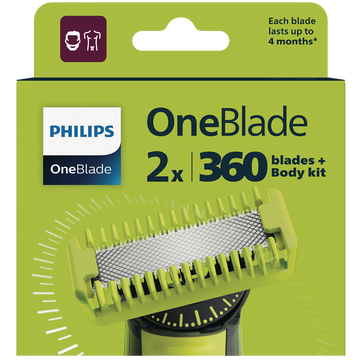 Lames de rasoir PHILIPS one blade 360 x2
