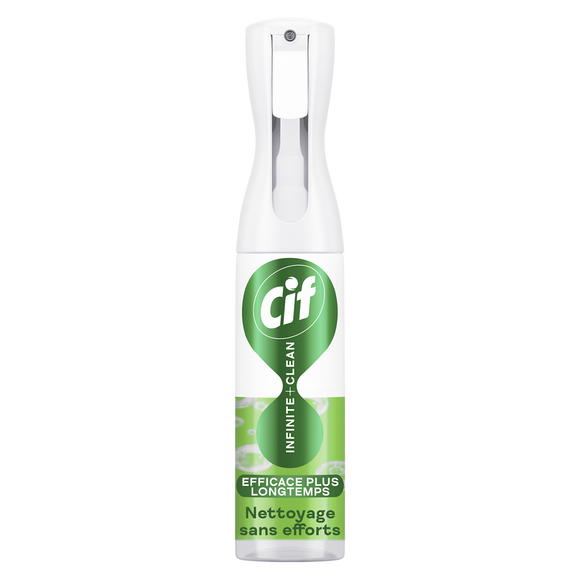 Spray infinite+clean multi-usages nettoyage sans efforts CIF 280ml