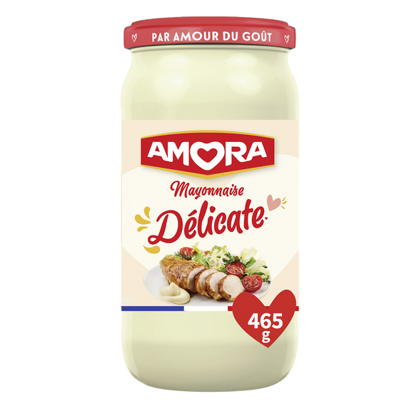 Mayonnaise délicate AMORA 465g