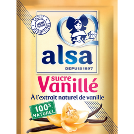 Sucre vanillé ALSA, 12 sachets, 90g