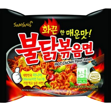 Soupe de nouille au poulet piquant SAMYANG 140g