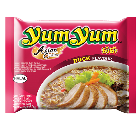Soupe de nouilles arôme canard YUM YUM, sachet de 60g