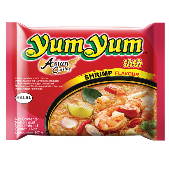 Nouilles Instantanées "YUM YUM" au crevette sachet 60g