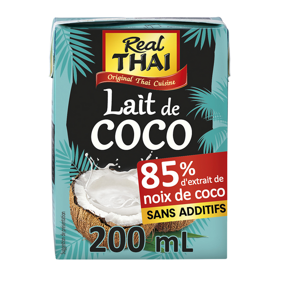 Lait de coco REAL THAI 200ml