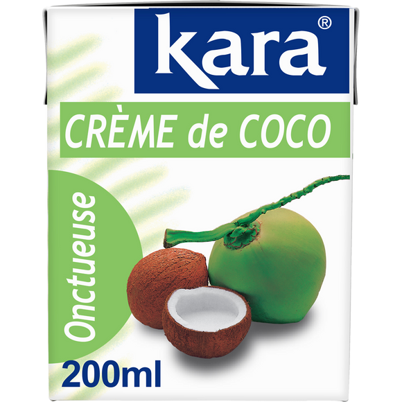 Crème de noix de coco KARA, brique de 200ml