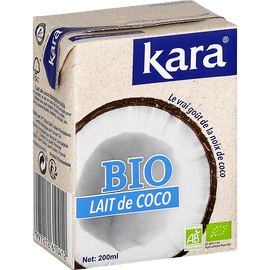 Lait de noix de coco Kara BIO brique 200ml